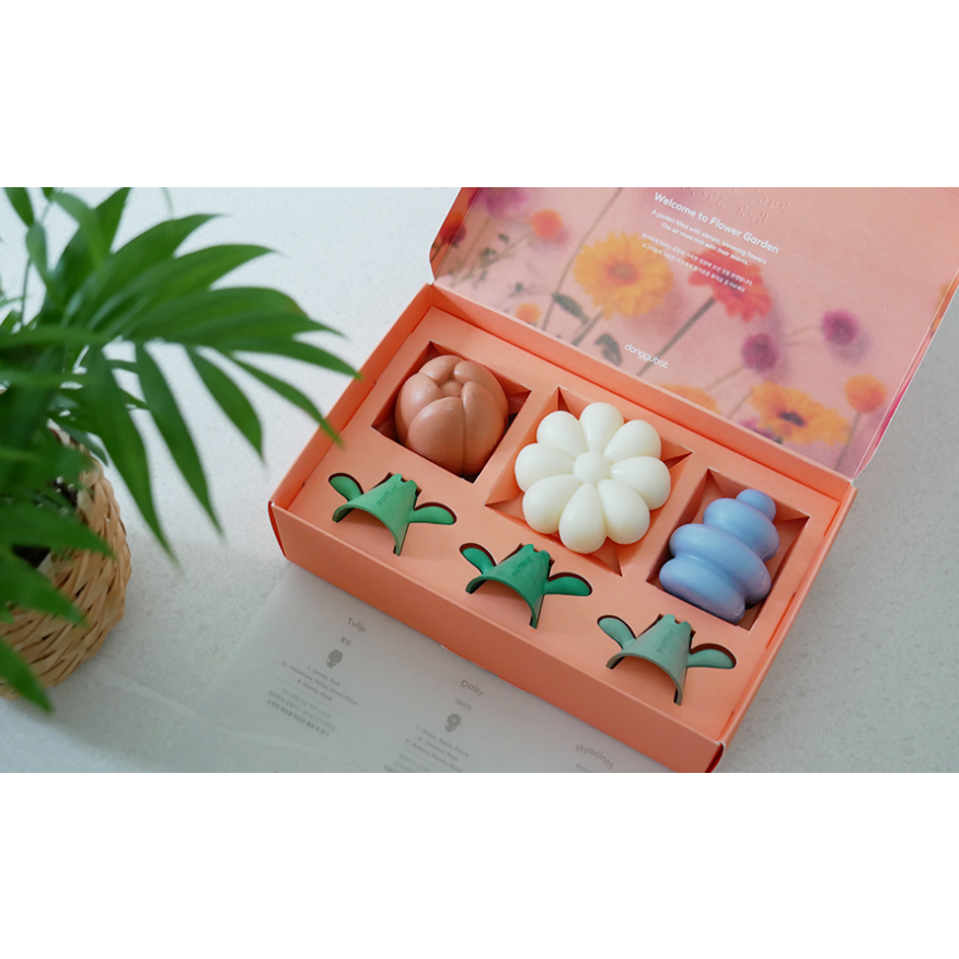 NEW 동구밭 플라워 가든 퍼퓸바 선물세트 디퓨저 올인원비누 3개 1세트 총 270g 건조후 100g 100g 70g 집들이선물강력추천 디퓨저추천 45,900원