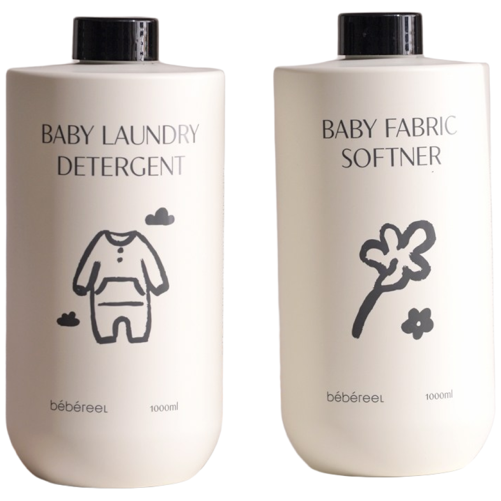 베베르엘 아기세제 1000ml+섬유유연제1000ml 세탁조클리너 1포, 1개, 1L 75,800원