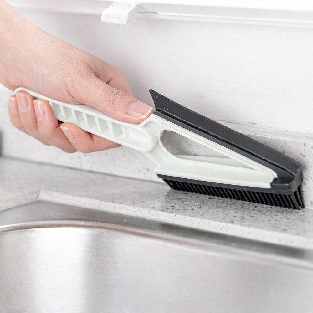 슈리팜 싱크대 모서리 청소솔 스퀴지 창틀 코너 청소 브러쉬, 1개 8,550원