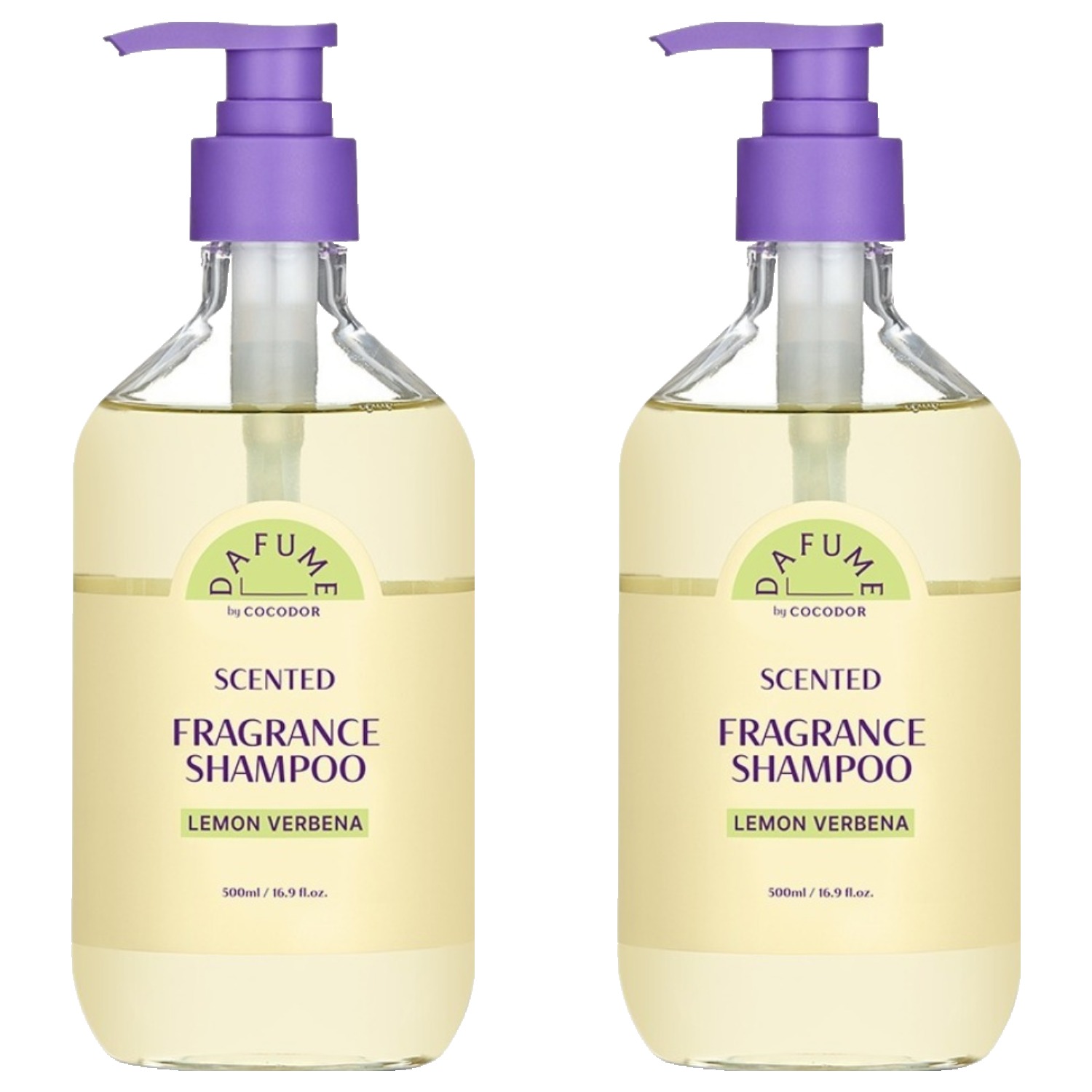 다퓸 바이 코코도르 센티드 프레그런스 샴푸 레몬버베나, 2개, 500ml 13,900원