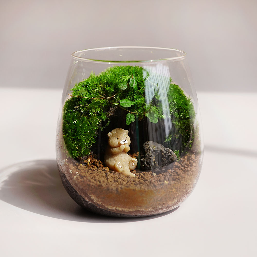 달수하우스 테라리움 수달 이끼동굴 만들기 DIY 22,800원
