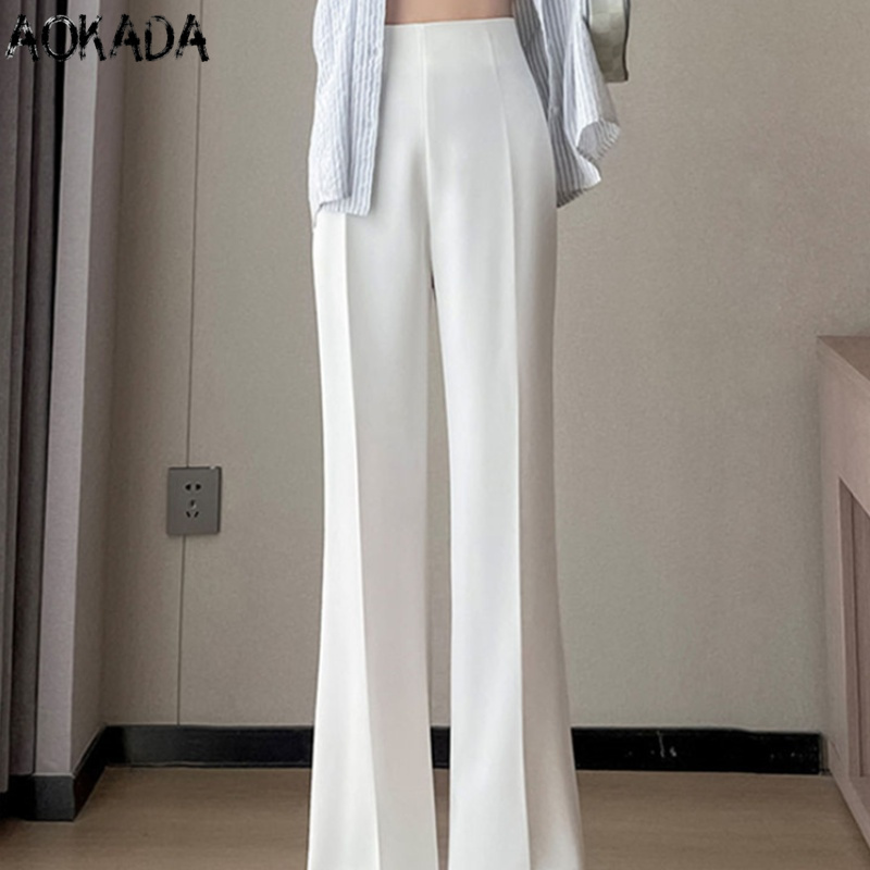 여성 빅사이즈 밴딩 부츠컷 정장 팬츠 19,900원