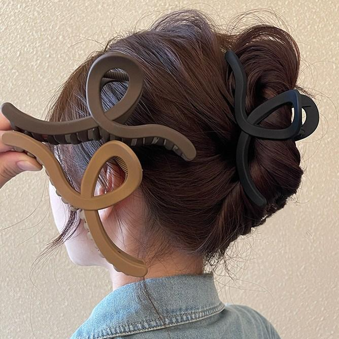 미다미 [2P세트] 13cm 예이 웨이브 매트 빅 집게핀 7,900원