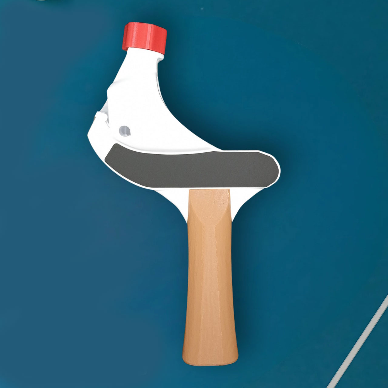 VR 탁구채/Meta Quest3 & 3S 컨트롤러용 VR 탁구채 (SolidSlime 공식 판매 파트너) / VR 게임 액세서리-미끄럼 방지 고무 포함, 1개, 플레어 오른손용 56,070원