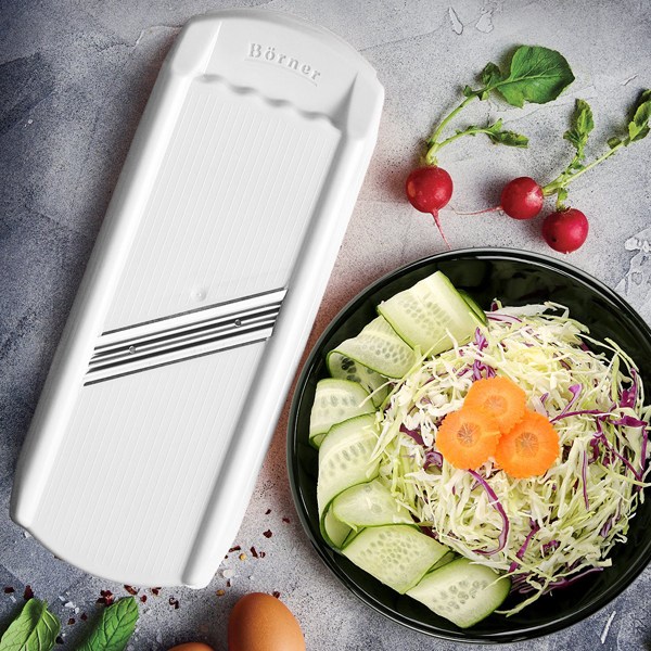 독일 베르너(Borner) 슬라이스 그레이터 채칼 양배추 채썰기 양날채칼 19,000원