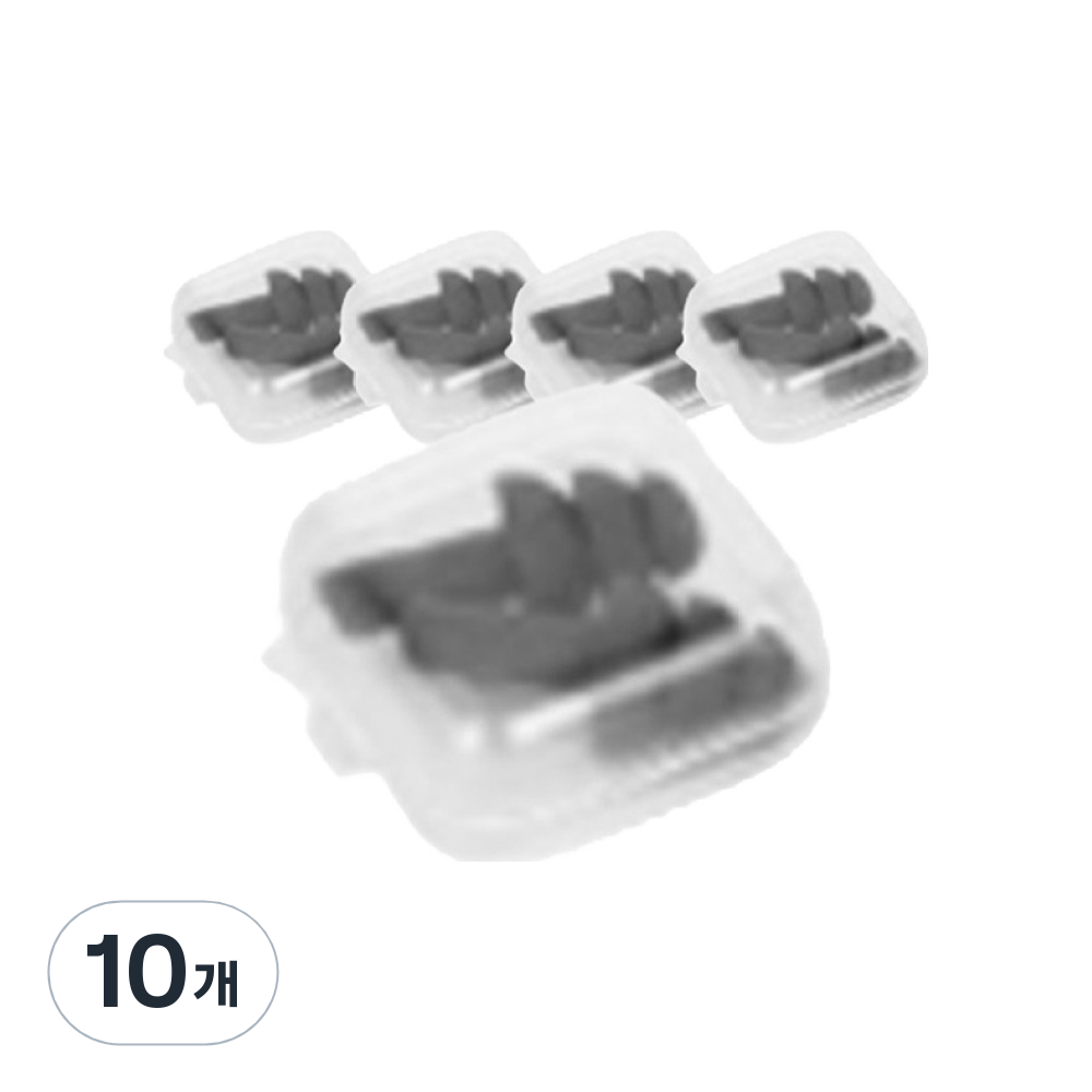 폴라 컬러풀 실리콘 귀마개 블랙 19,000원