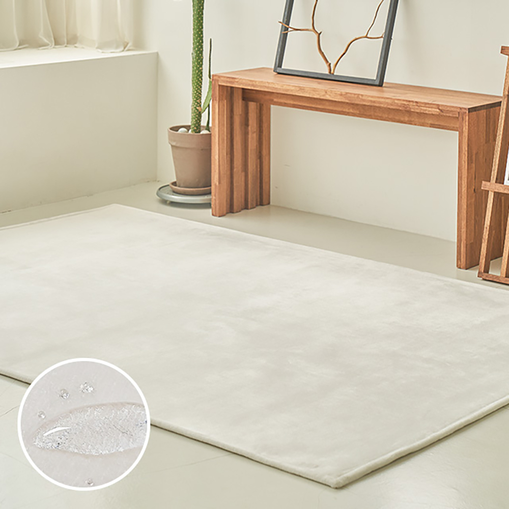 스칸디앤홈 이지클린 터치미 생활방수 발수코팅 러그 집사템 카페트 124,400원