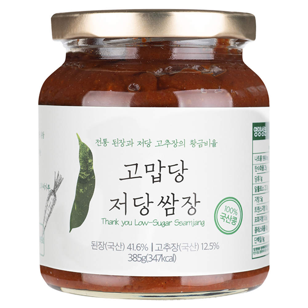 고맙당 저당 쌈장, 385g, 1개 19,250원