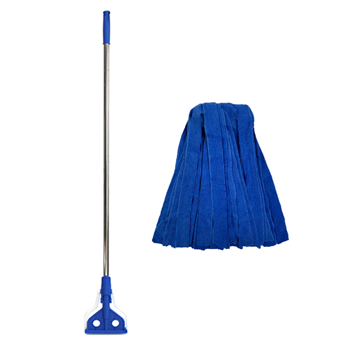 월드크린 스텐 마포대 + 무지개 극세사 마포걸레 270g, 1세트, 혼합색상 11,800원