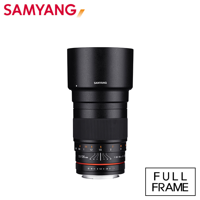 삼양 MF 135mm F2.0 니콘 풀프레임용 DLSR 카메라 망원 렌즈 557,000원