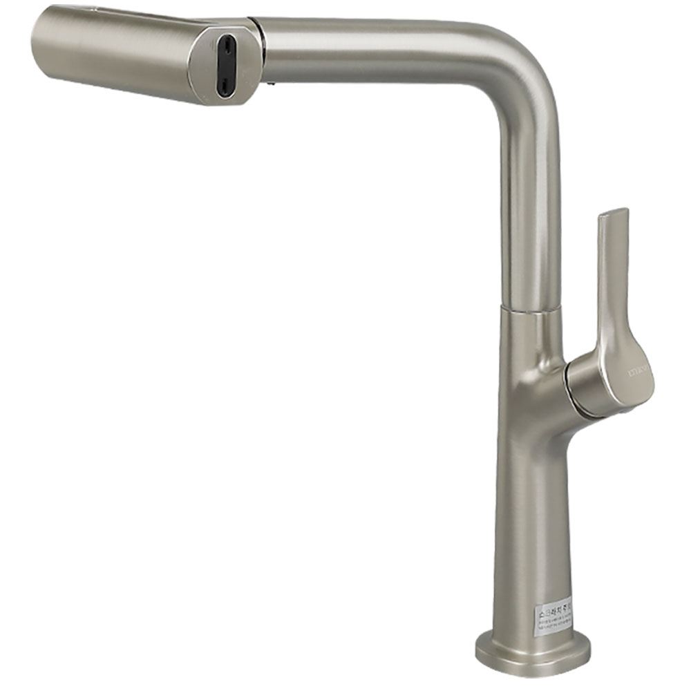 에떼르노 4way 다기능 와이드 폭포수 주방 싱크대 수전 EK5001 무광니켈 123,000원