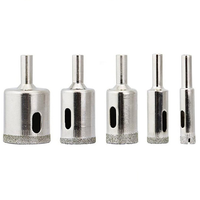 5PCS 다이어몬드홀소 유리홀소 유리기리 홀커터 코어비트 타일 도자기 항아리 화분 대리석구멍뚫기 다이아몬드홀소 세라믹천공 유리천공 10mm 14mm 20mm 25mm 30mm, 1세트 11,800원