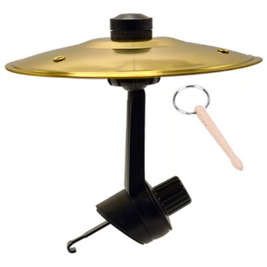 차량 악세사리 미니 드럼 심벌, 골드, 1개 10,190원