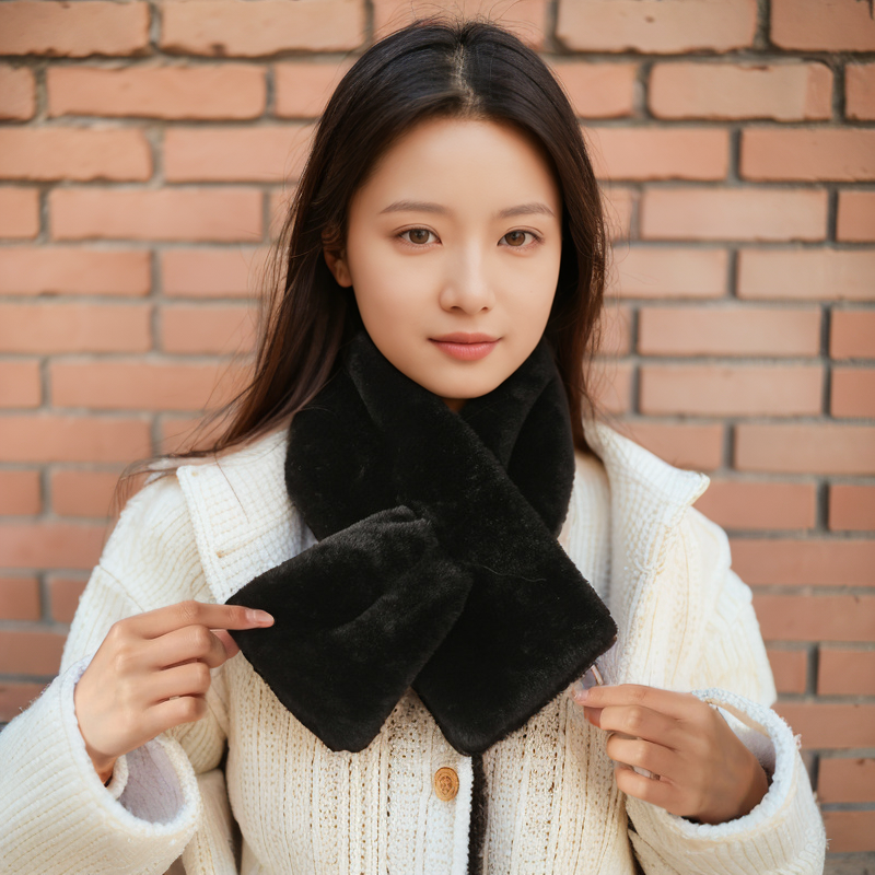 해피유 밍크 퍼 머플러 4,700원