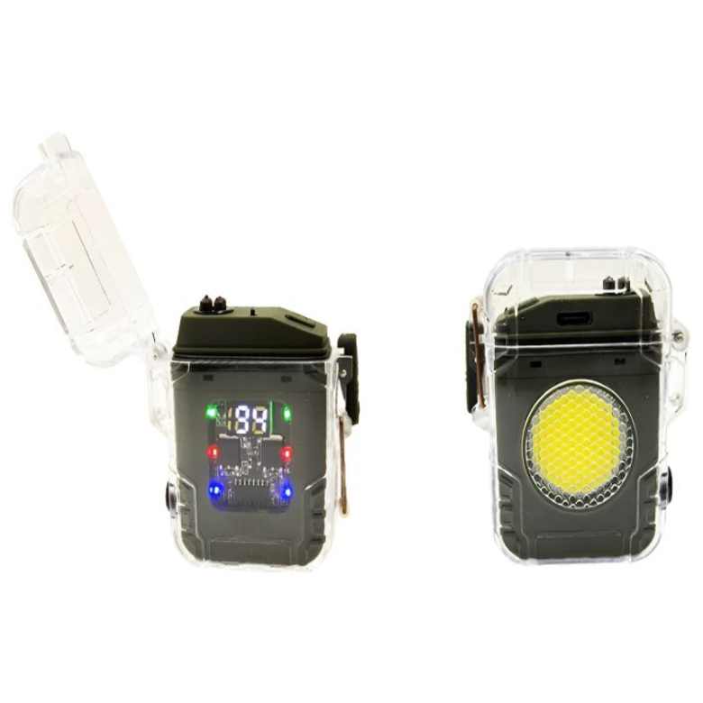 멀티멀타 LED 비상용 랜턴 라이터 써치 후레쉬 충전식 d57-1, 1개, 랜덤 17,000원