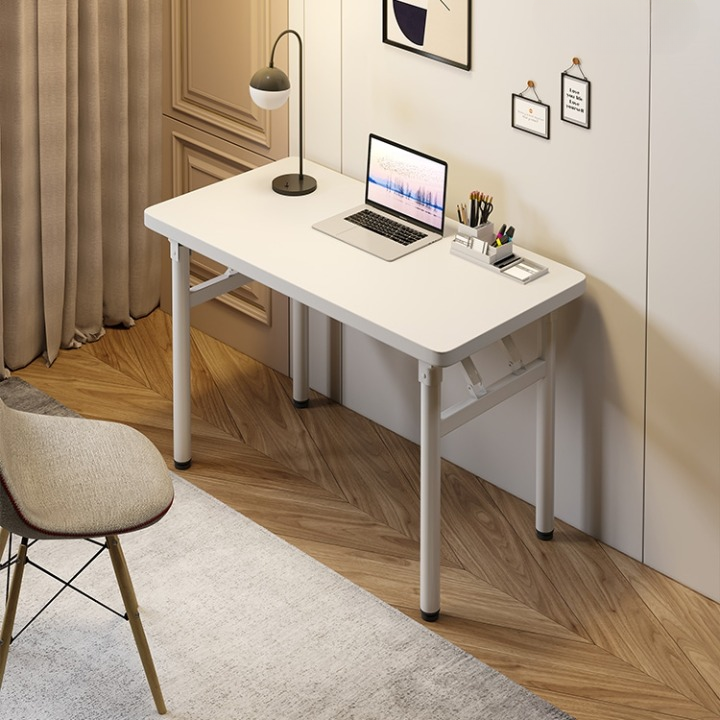 오브민 LPM 공간활용 철제 접이식 스틸 책상 식탁 테이블, 화이트, 2인용 32,890원