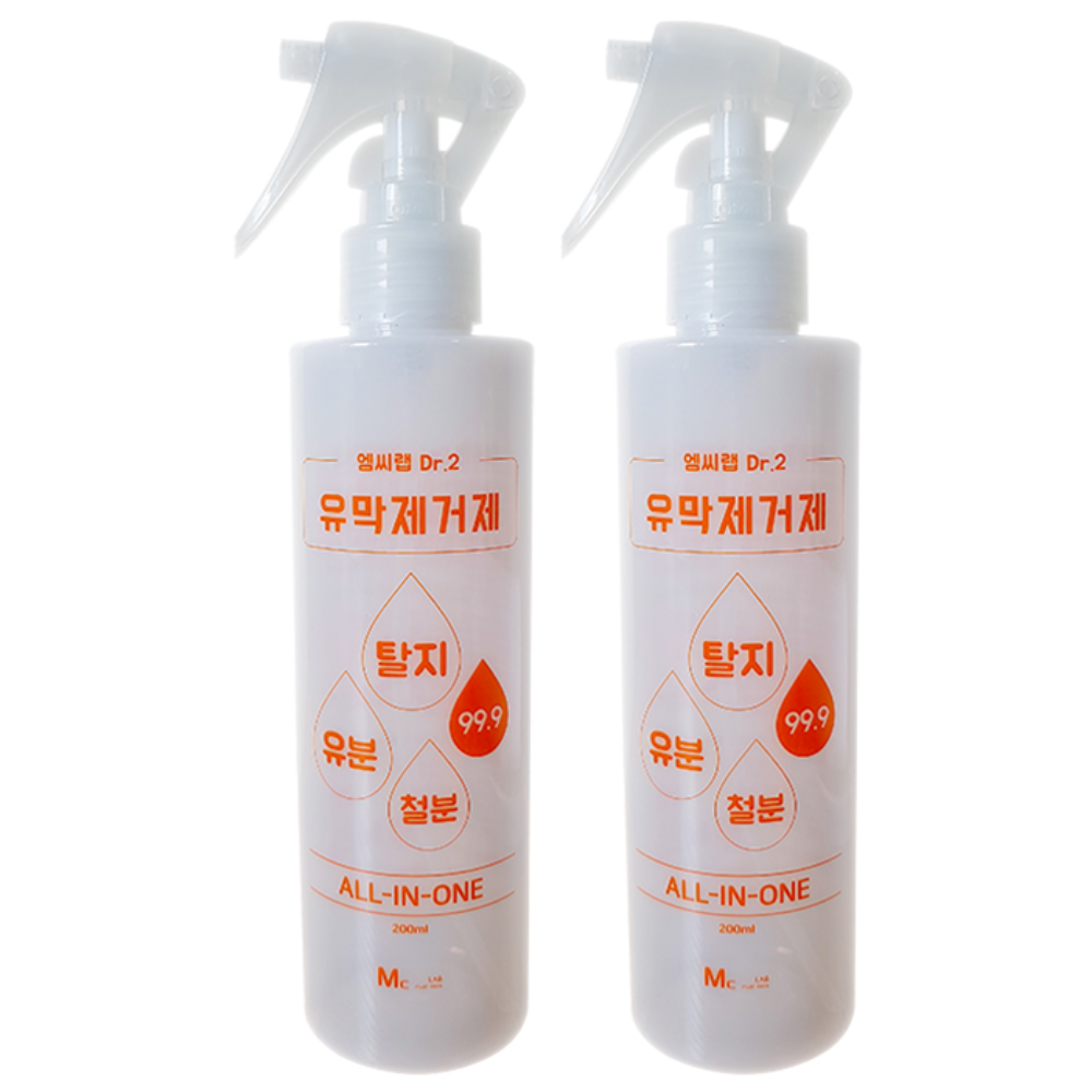엠씨랩 닥터2 유막제거제, 200ml, 2개 20,600원