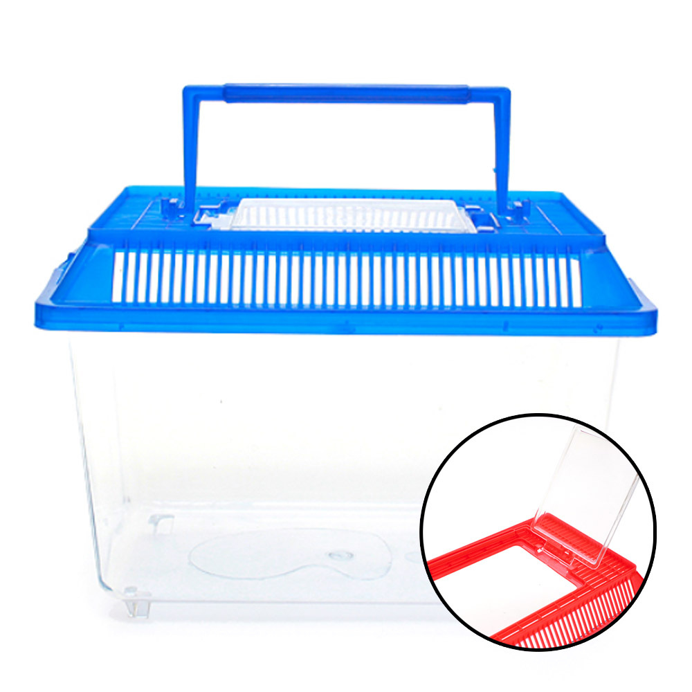 OW 소동물 하우스 21cm 사육장 햄스터 이동식 거북이 곤충 케이지 3,740원