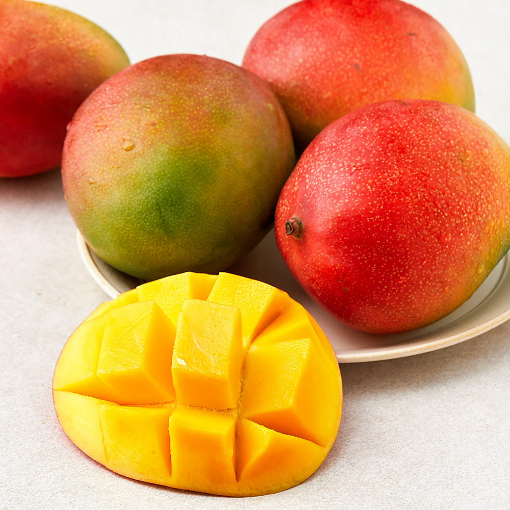 [로켓프레시] 수플린 항공직송 페루 애플망고 세트 4~5개입 21,130원