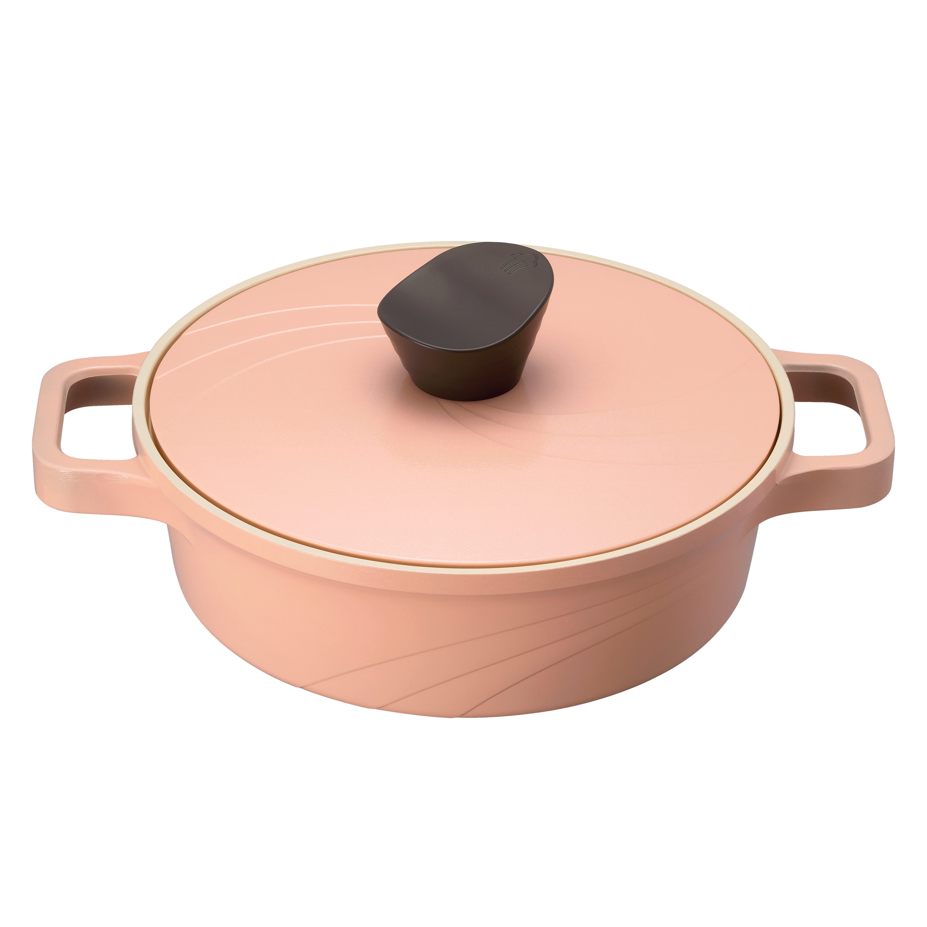 제니얼 인덕션 IH 쿠치나 전골냄비 24cm, 피치오렌지, 1개, 32.5cm 47,430원