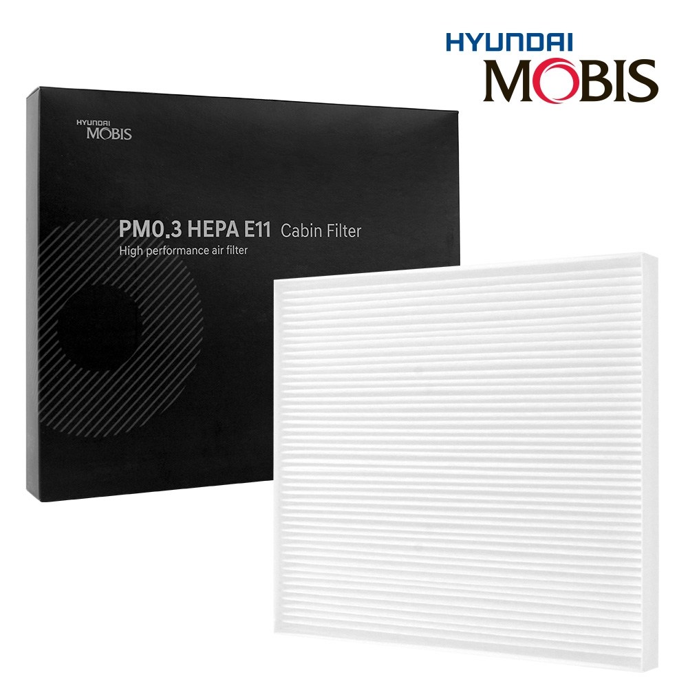 현대모비스 에어컨필터 PM0.3 헤파 E11 9,590원