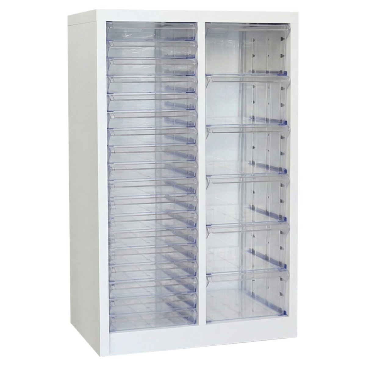 루미캐빈 튼튼한 서랍형 네일 수납장 소품 화장품 해부장 자재 진열장, 화이트 172,640원