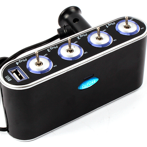 VIP 제논스위치 USB 3구4구 소켓-전차종겸용 10,000원