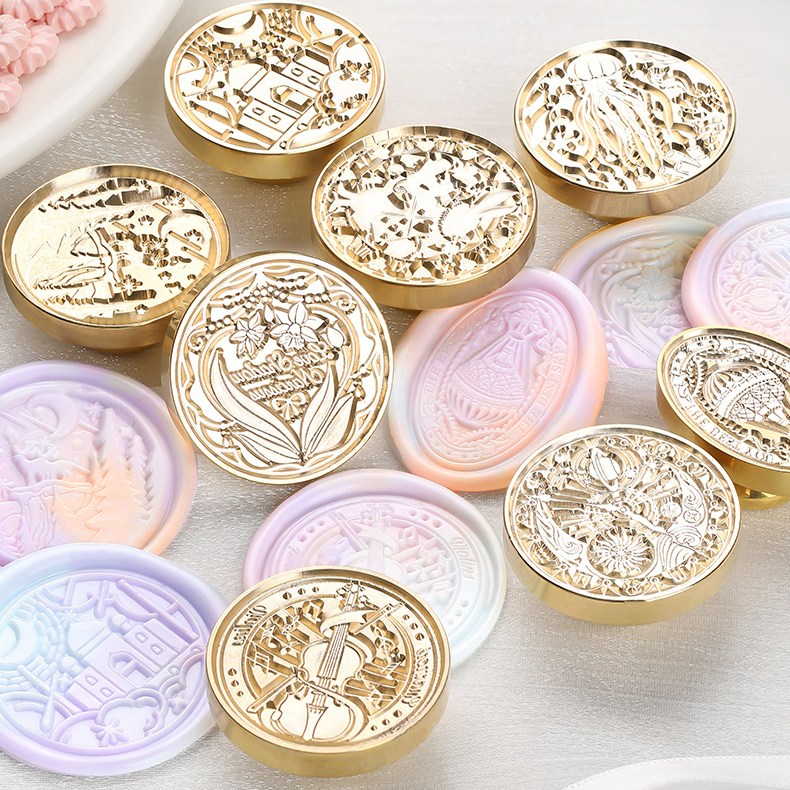 실링왁스 인장 S12 스탬프 앨리스 테마 5,500원