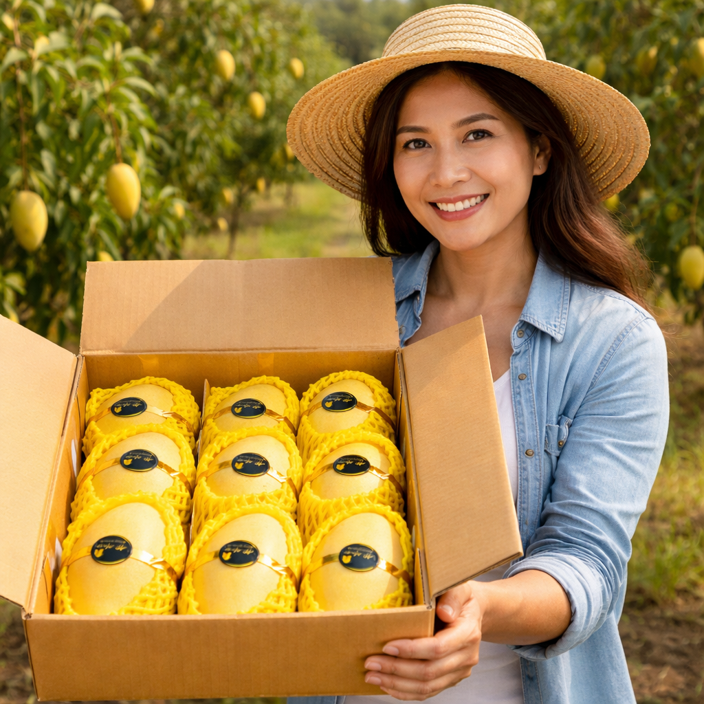 [항공직송]태국 남독마이 골드망고 고당도 태국망고, 1박스, 5kg 51,900원