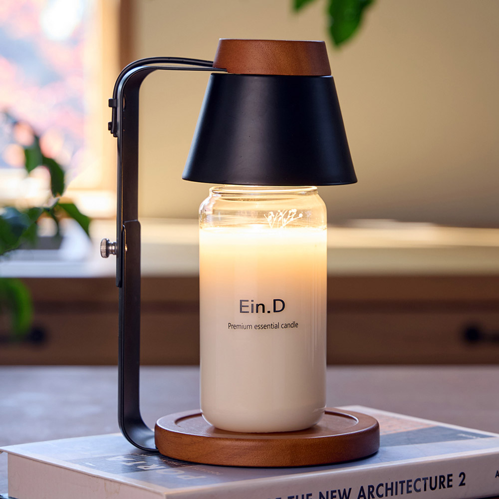 에인디 캔들백화점 아르볼 타이머 우드 캔들워머 + 디자인 소이캔들 430g 세트 47,880원