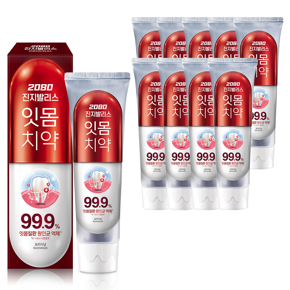 2080 진지발리스 오리지날 치약 16,820원