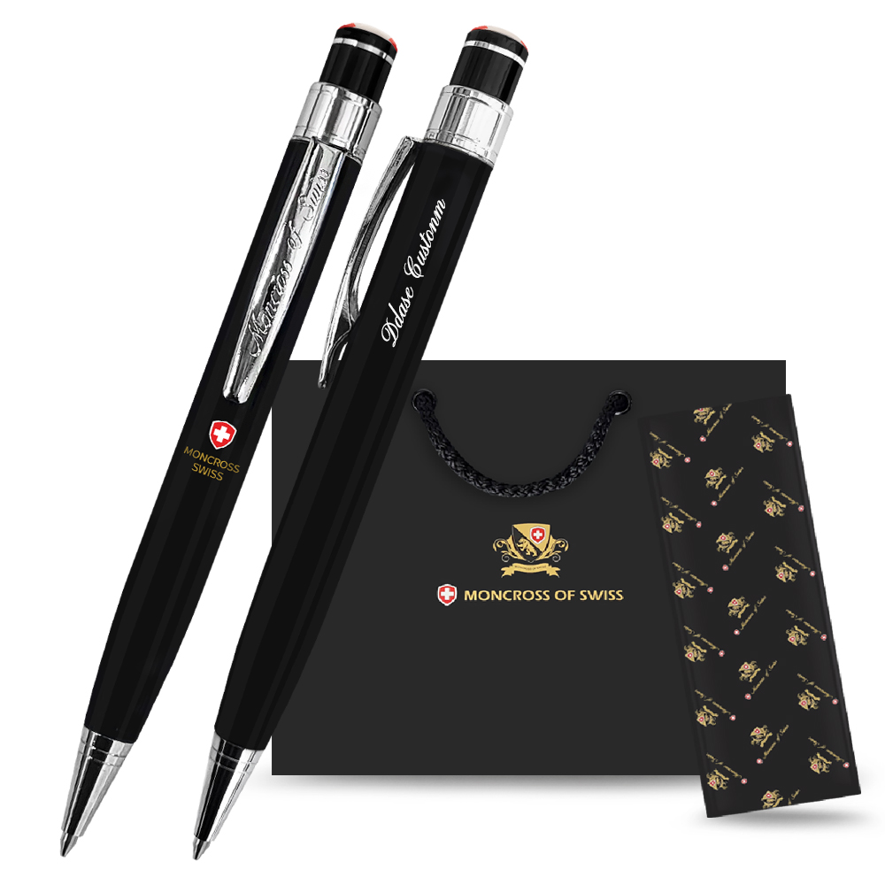 몽크로스 각인볼펜 선물용 고급 볼펜, 1개, 블랙 16,900원