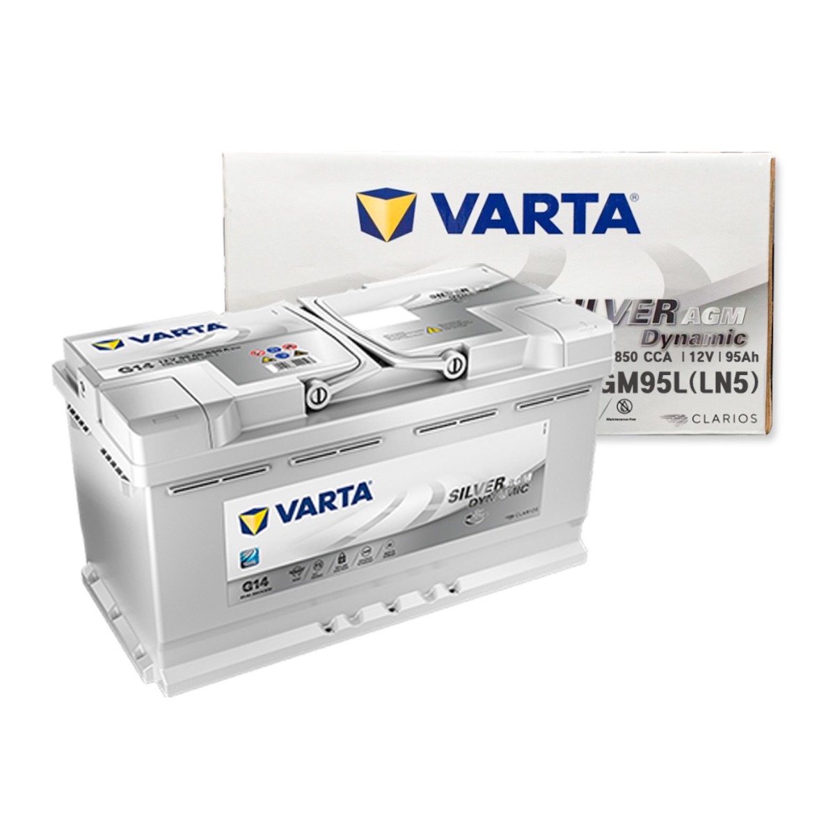 싼타페DM(15.06-18.02) 싼타페TM(18.02-20.06) 올뉴쏘렌토(15-MQ4) G70(2.2디젤)배터리 델코 AGM95L 로케트 AGM95L 바르타 AGM95L, 1개, 바르타 AGM95L 면장갑+폐전지반납+공구미대여 195,000원