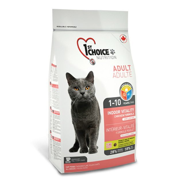 퍼스트초이스 인도어 고양이 사료, 닭, 2.72kg, 1개 36,000원