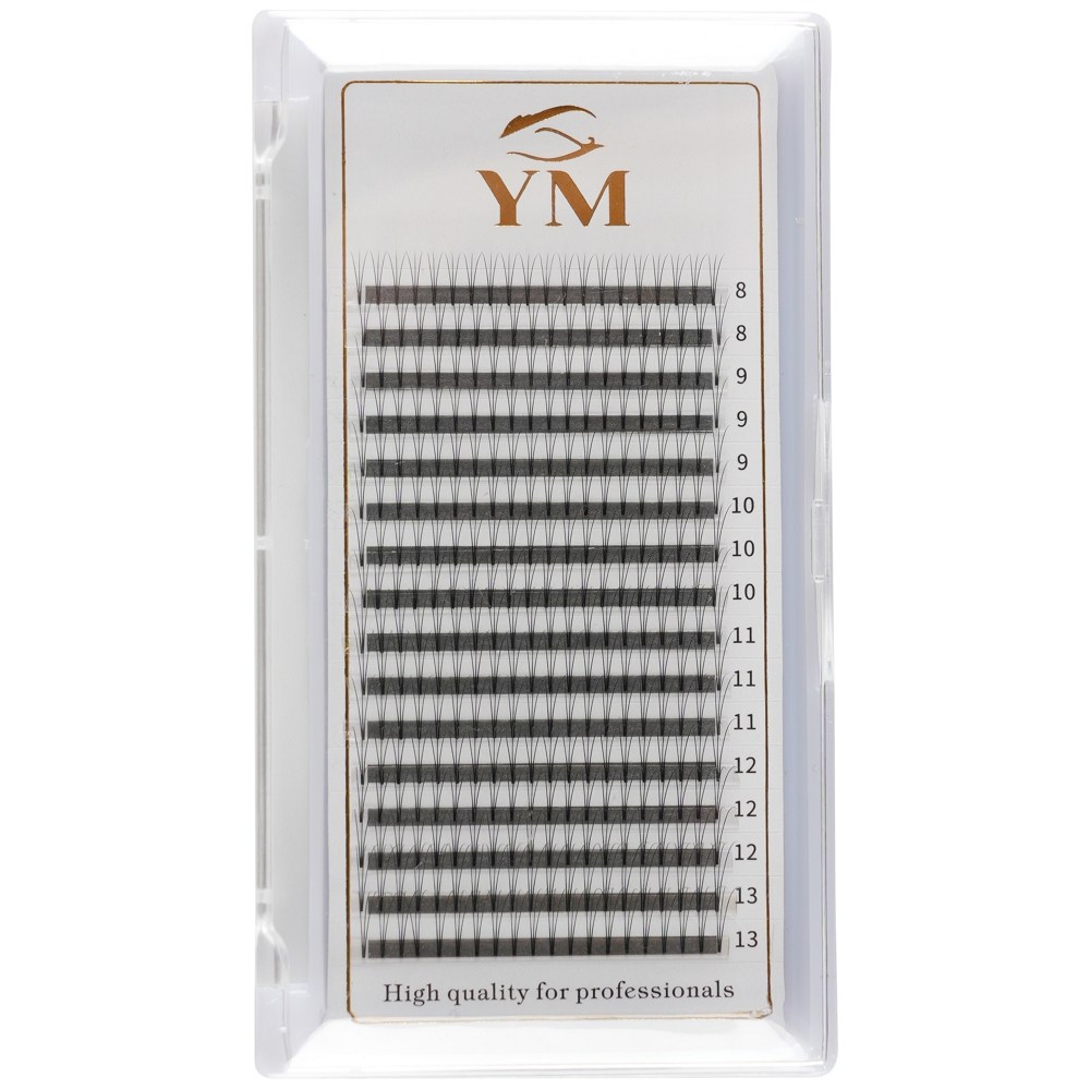 NEW 속눈썹연장가모 YM 3D러시안볼륨래쉬 속눈썹 3가닥 16줄 러시안볼륨 연장재료, 1개, NEW 3D C컬 MIX 11,000원