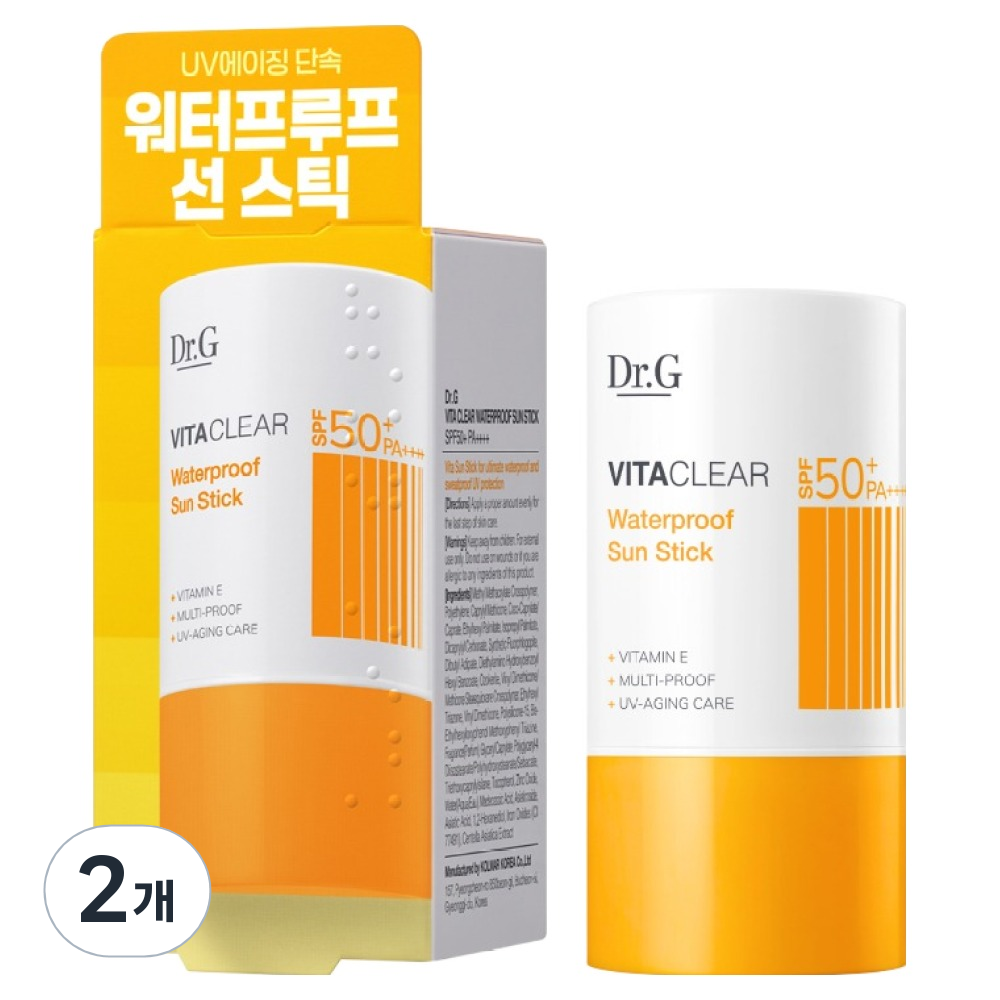 닥터지 비타 클리어 워터프루프 선 스틱 SPF50+ PA++++, 현재가 23,360원