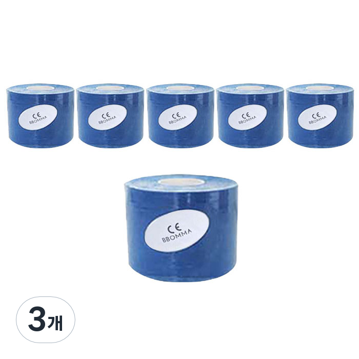뽀마 스포츠테이프 5 cm x 5 m 블루, 6개입, 3개 53,160원