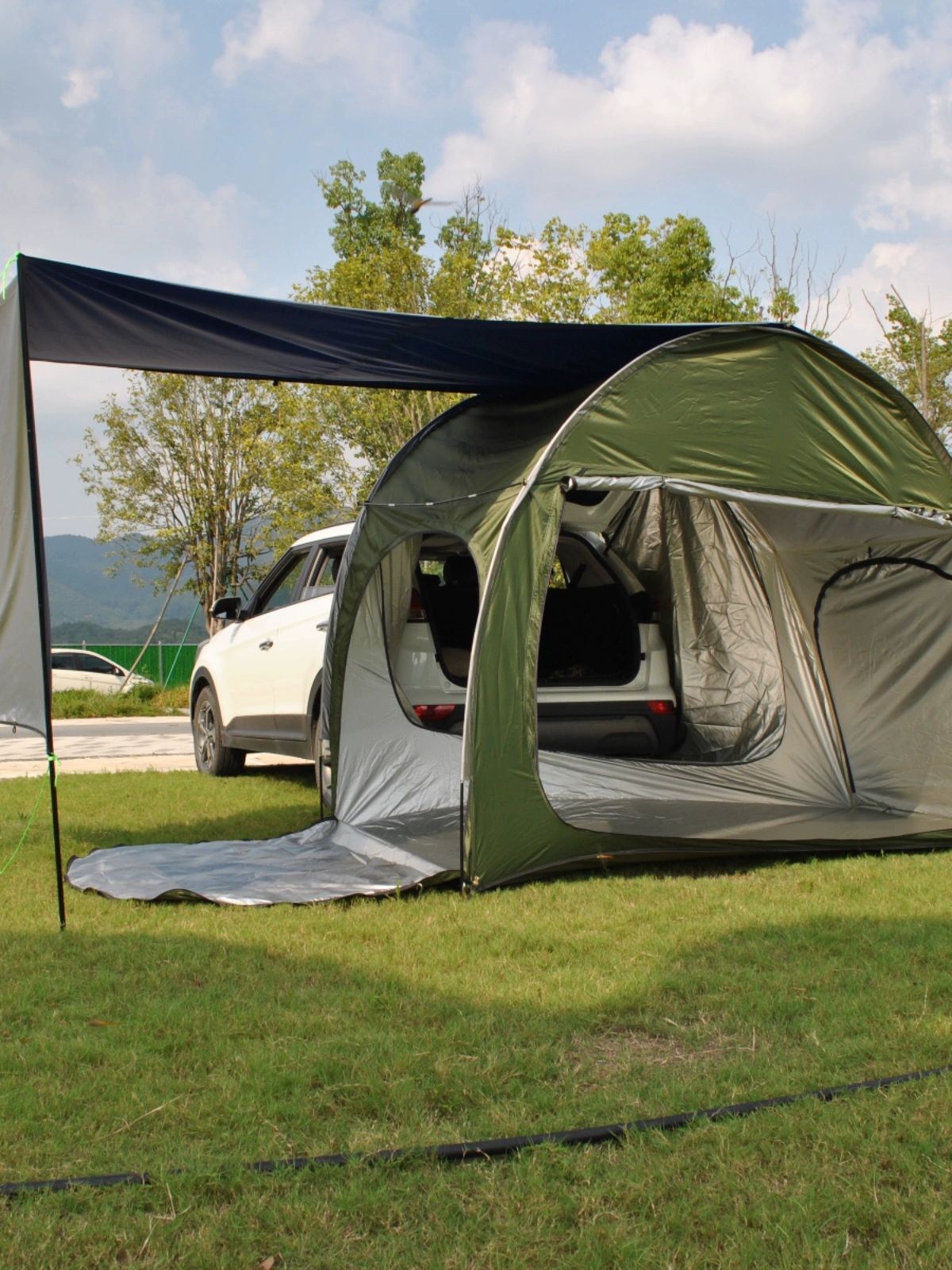 SUV 도킹 텐트 야외 차박 카키 모기장 카크닉 꼬리 25,800원