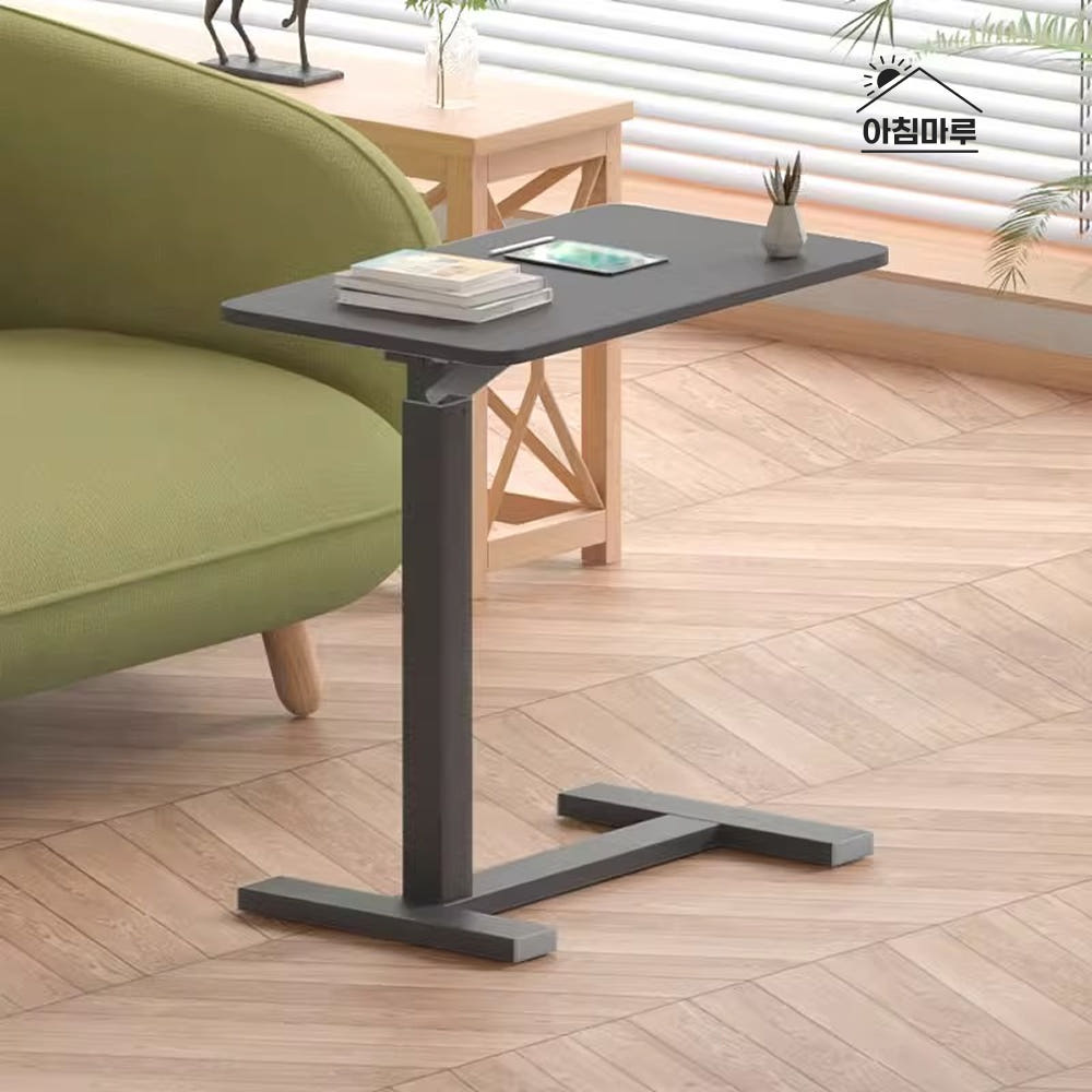 Claiks유압식 높이조절 테이블 이동식 사이드테이블 사이드데스크 침대 책상 소파책상 침실 테이블 보조 책상 58,000원