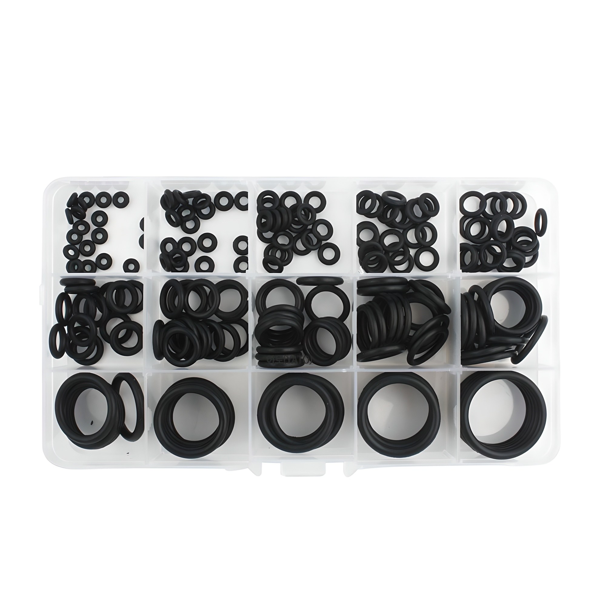 실리콘 블랙 오링세트 200개 고무링 내열 고무 O ring 내유성 내마모, 1세트 5,360원