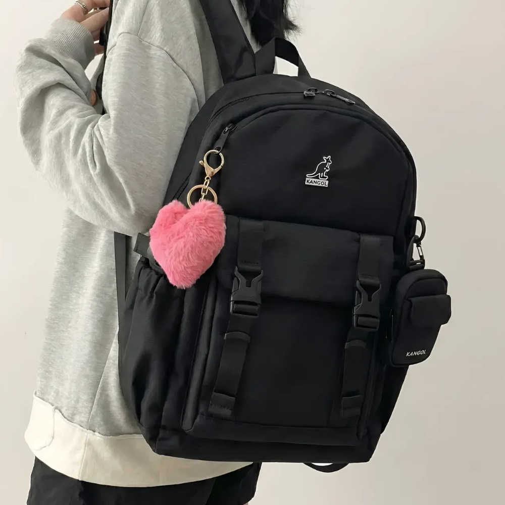 캉골 프레임 백팩 중학생 고등학생 대학생 신학기 고학년 책가방 1492 (하트키링 랜덤) 162,020원