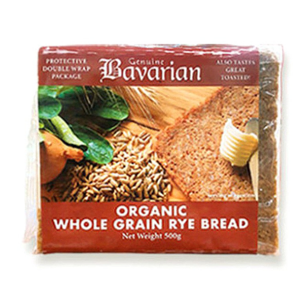 독일 슐렌더 바바리안 천연발효 유기농 통호밀빵 500g/ea, 500g, 1개 12,900원