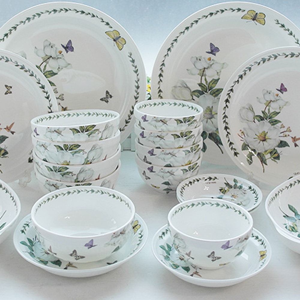 본차이나 목련 그릇세트 5인 33p 196,420원