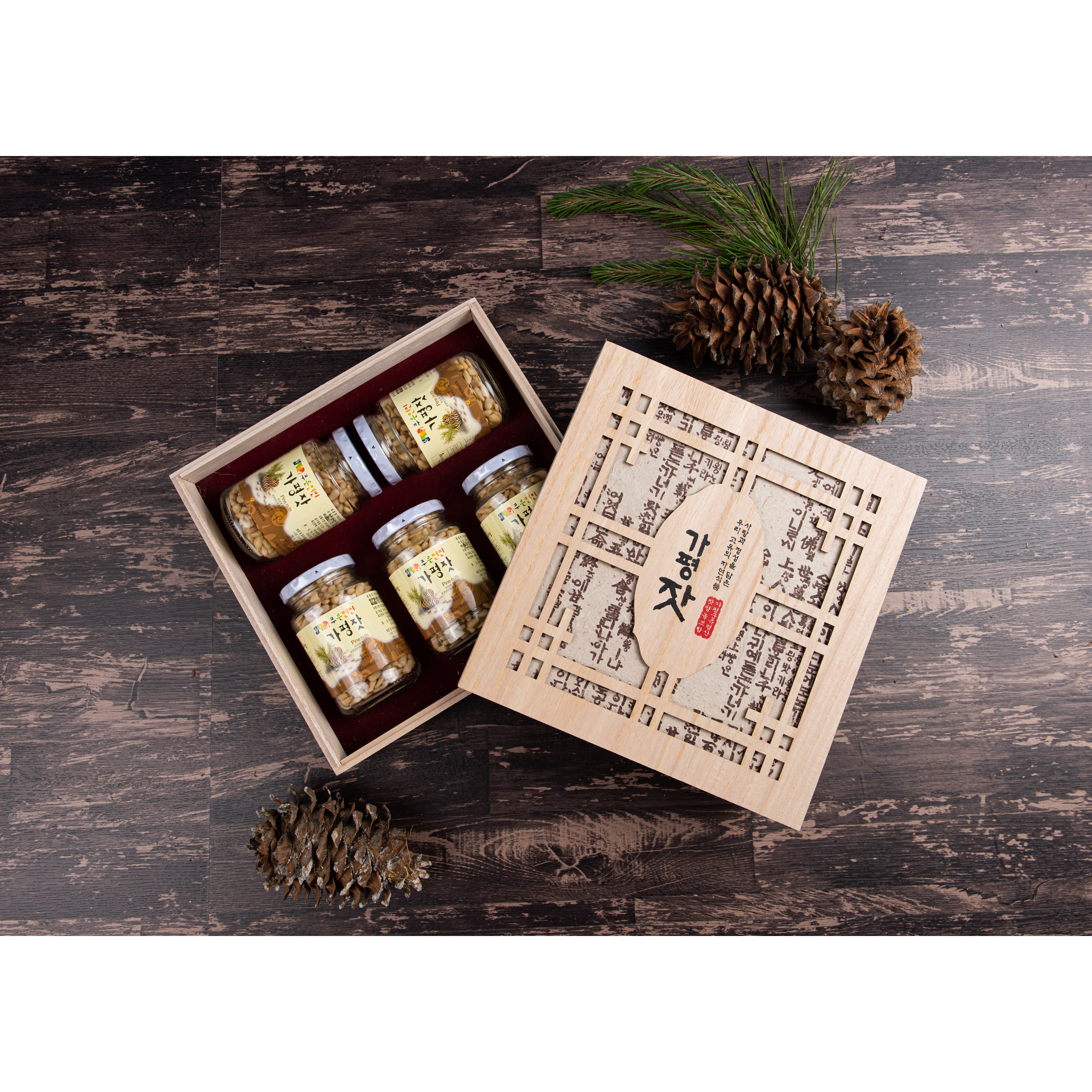 가평군농협 유기농 국산 가평잣 2025년 햇잣 황잣, 백잣 한지 오동 선물세트 140gx5개입 137,000원