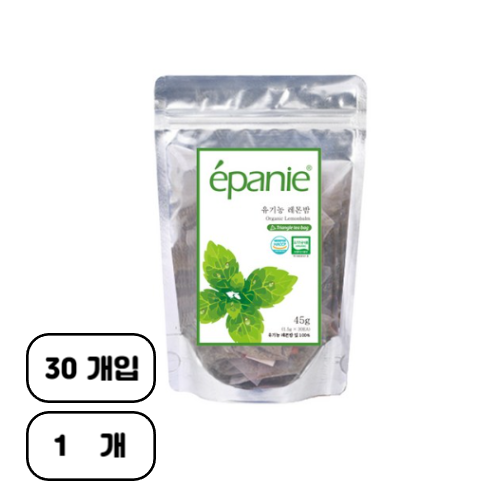 에빠니 유기농 레몬밤 삼각망 티백 15,210원