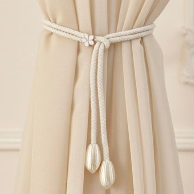 벨노아 플라워 인테리어 커튼 홀더 커튼 끈 7,000원