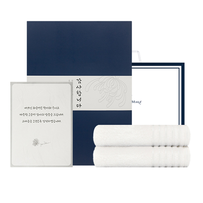 송월타월 타올 필라라인 세면타월 190g x 2p + 조문 띠지 + 감사장 세트 + 쇼핑백 112,480원