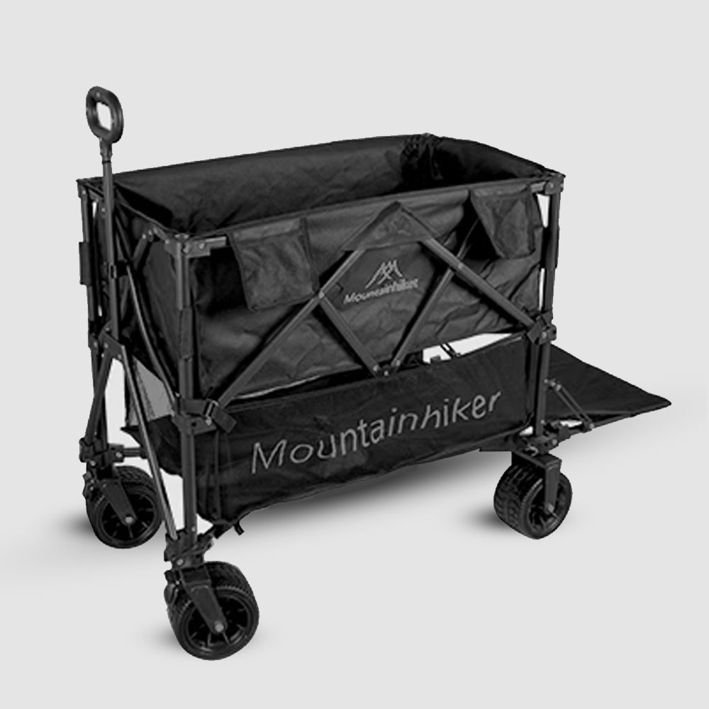 마운틴하이커 이중레이어 캠핑 웨건 접이식 폴딩 카트 뒷문개방 300L 광폭타이어 왜건 166,000원