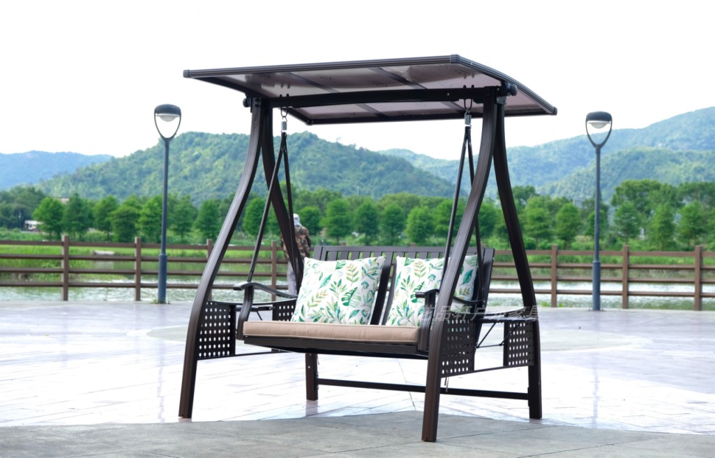 실내외 발코니 정원용 이중 그네의자 흔들의자 스윙체어 1,873,700원