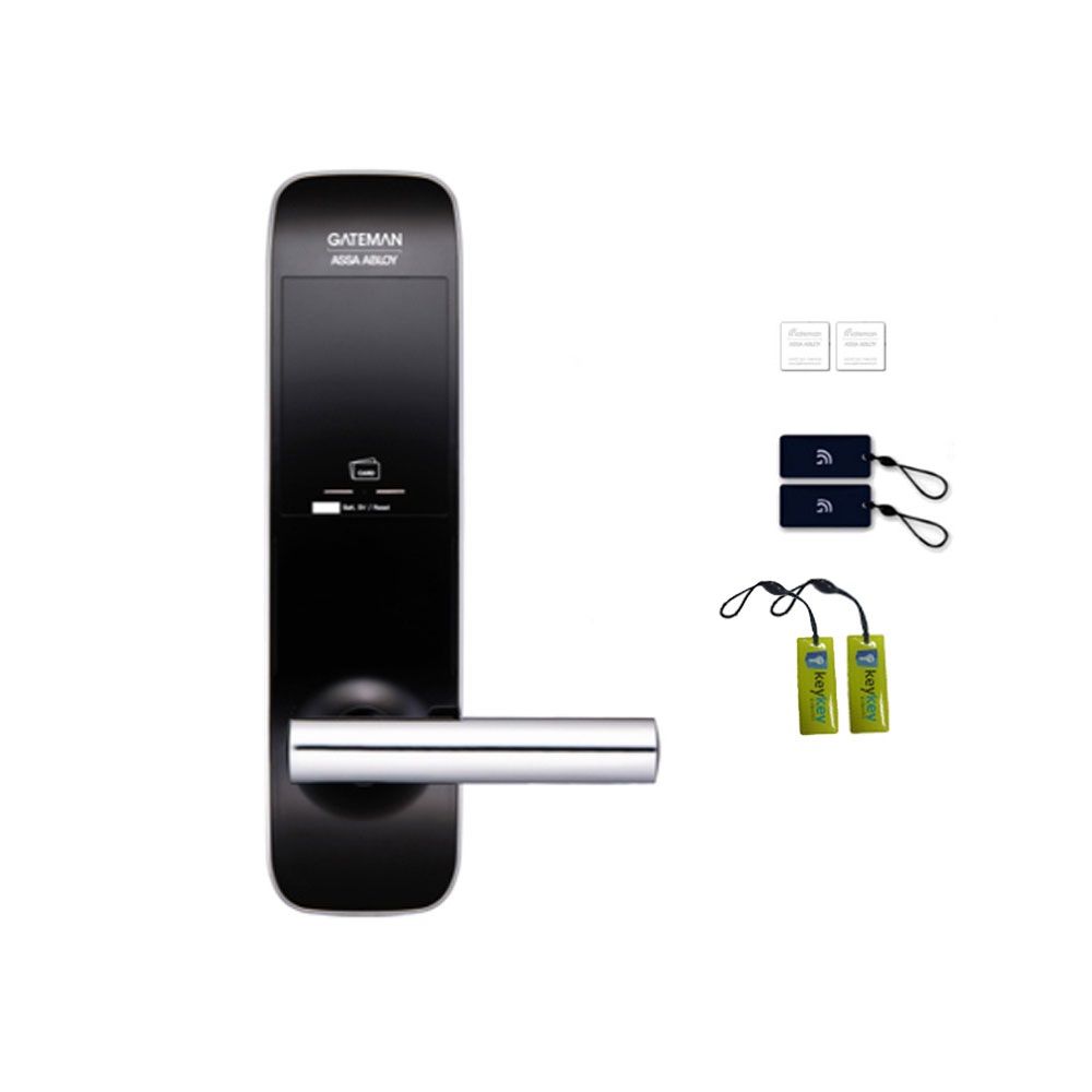 게이트맨 카드키형 손잡이 있음 도어락 WG-200 + 카드키 2p + 걸이형키 2p + 추가 걸이형키 2p 133,160원